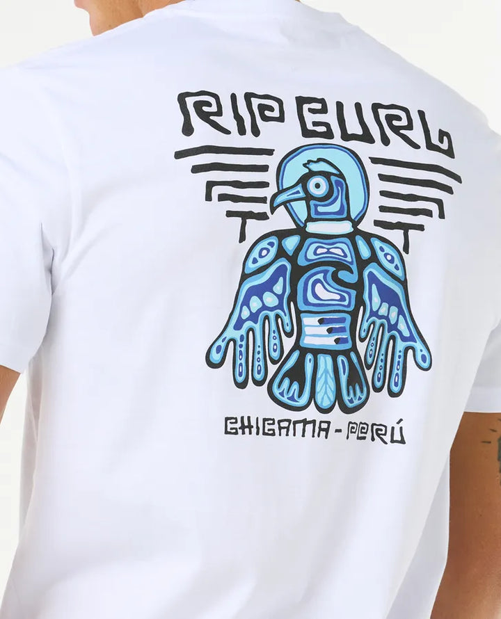 Ripcurl Desti Animals T-Shirt - Optical White