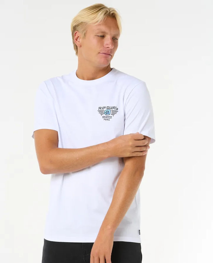 Ripcurl Desti Animals T-Shirt - Optical White