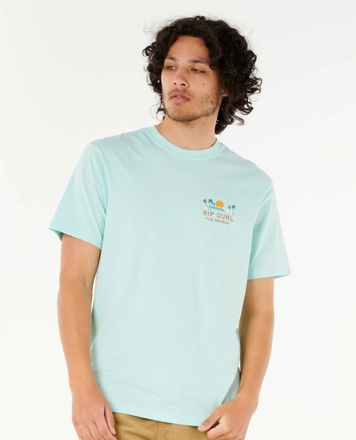 Ripcurl Aots Cody Welsh T-Shirt Aqua