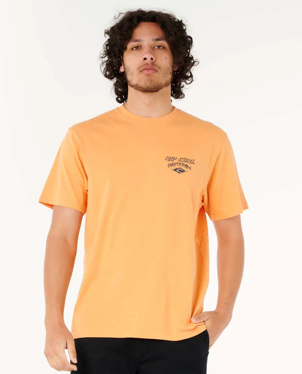 Ripcurl T-Shirt Lived The Search Mandarin Zest