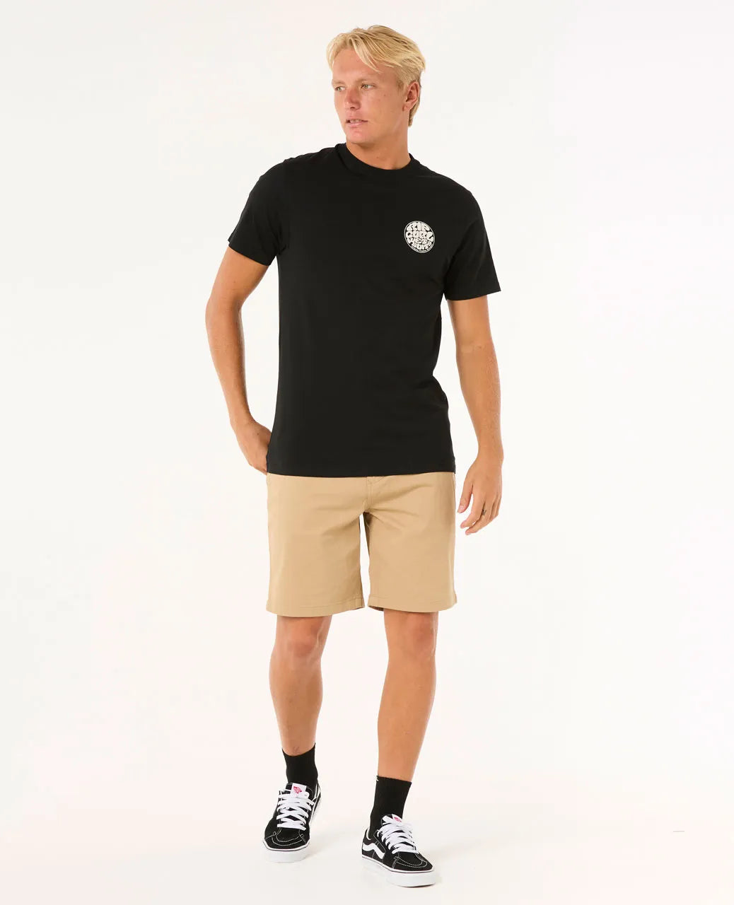 Ripcurl Wettie Icon T-Shirt - Black