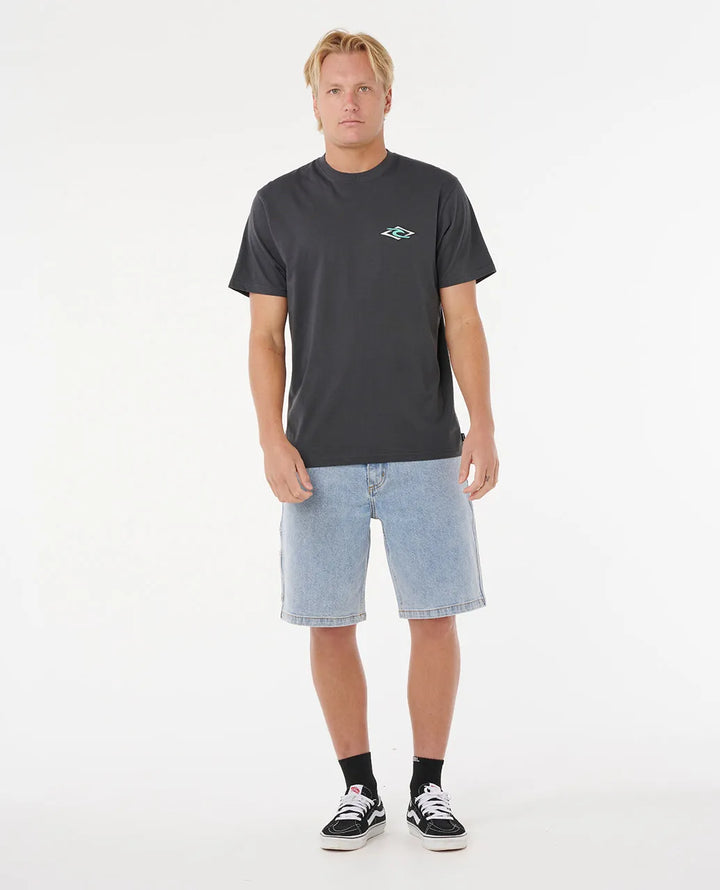 Ripcurl Legacy T-Shirt Washed Black