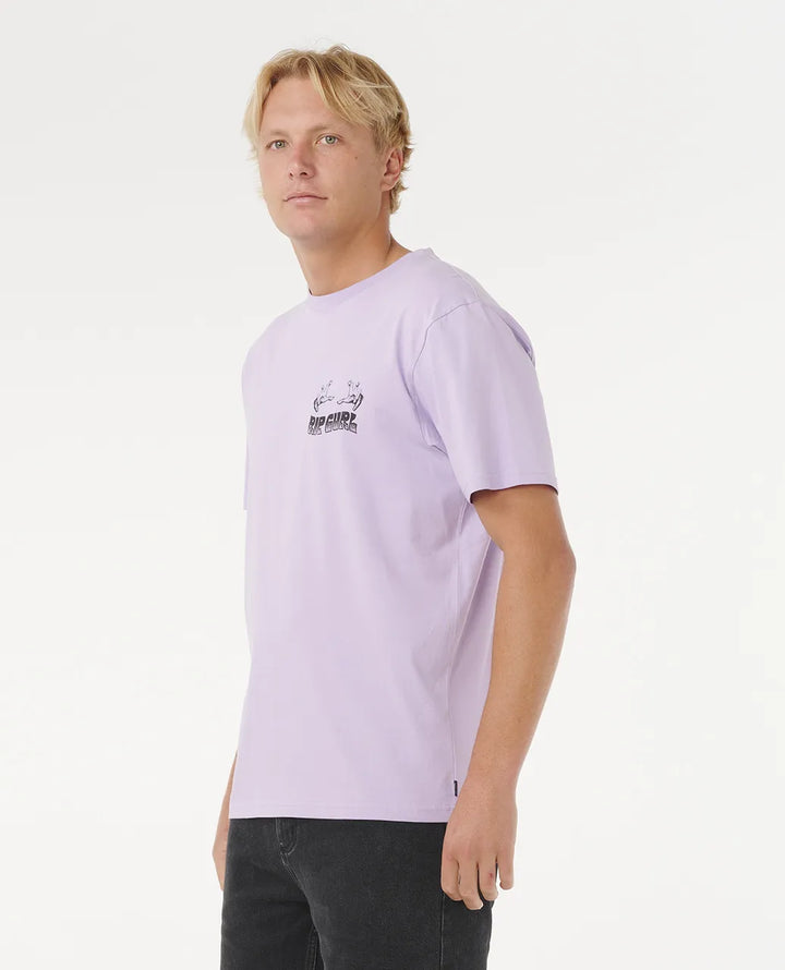 Ripcurl  Surf Trip T-Shirt Iced Lavender