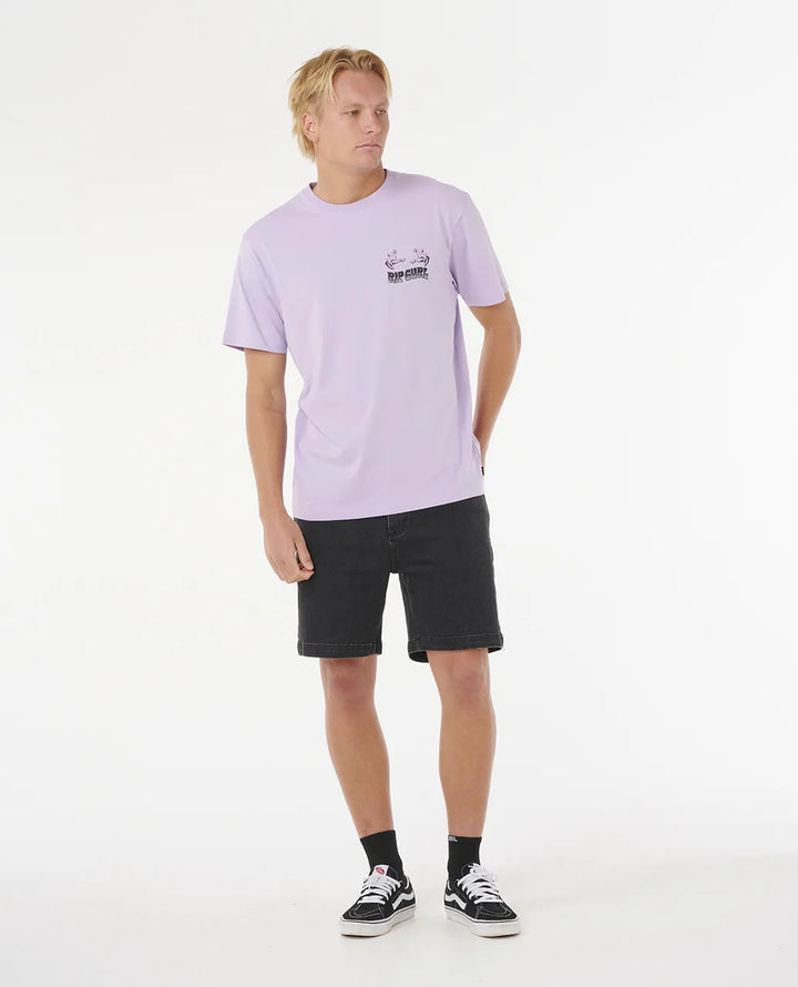 Ripcurl  Surf Trip T-Shirt Iced Lavender
