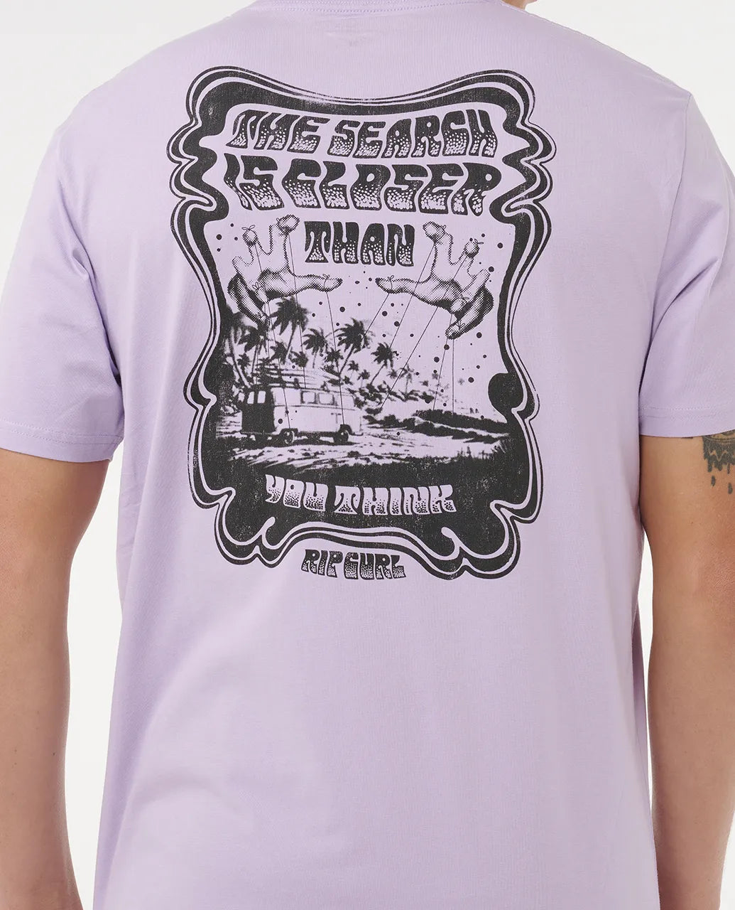 Ripcurl  Surf Trip T-Shirt Iced Lavender