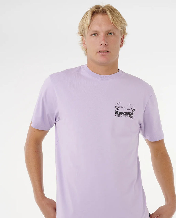 Ripcurl  Surf Trip T-Shirt Iced Lavender