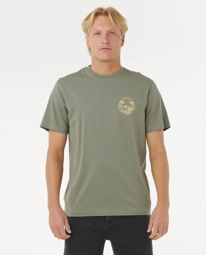 Ripcurl  Surf Trip T-Shirt Cactus Green