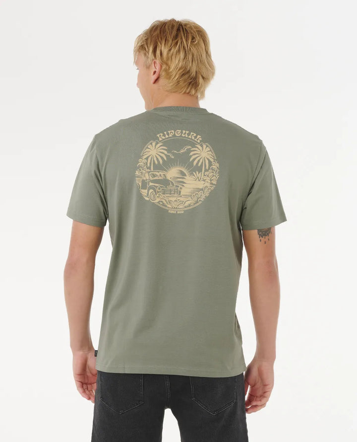 Ripcurl  Surf Trip T-Shirt Cactus Green