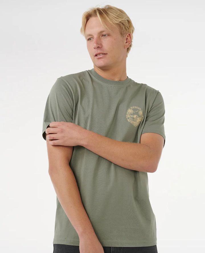 Ripcurl  Surf Trip T-Shirt Cactus Green