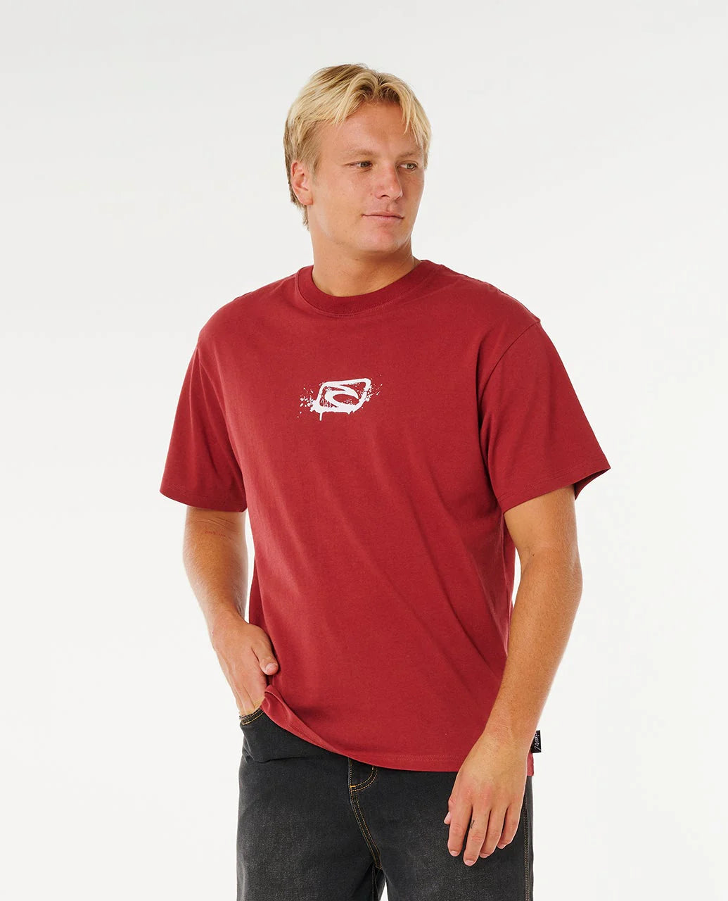 Ripcurl Inner Vision Spray T-Shirt - Merlot
