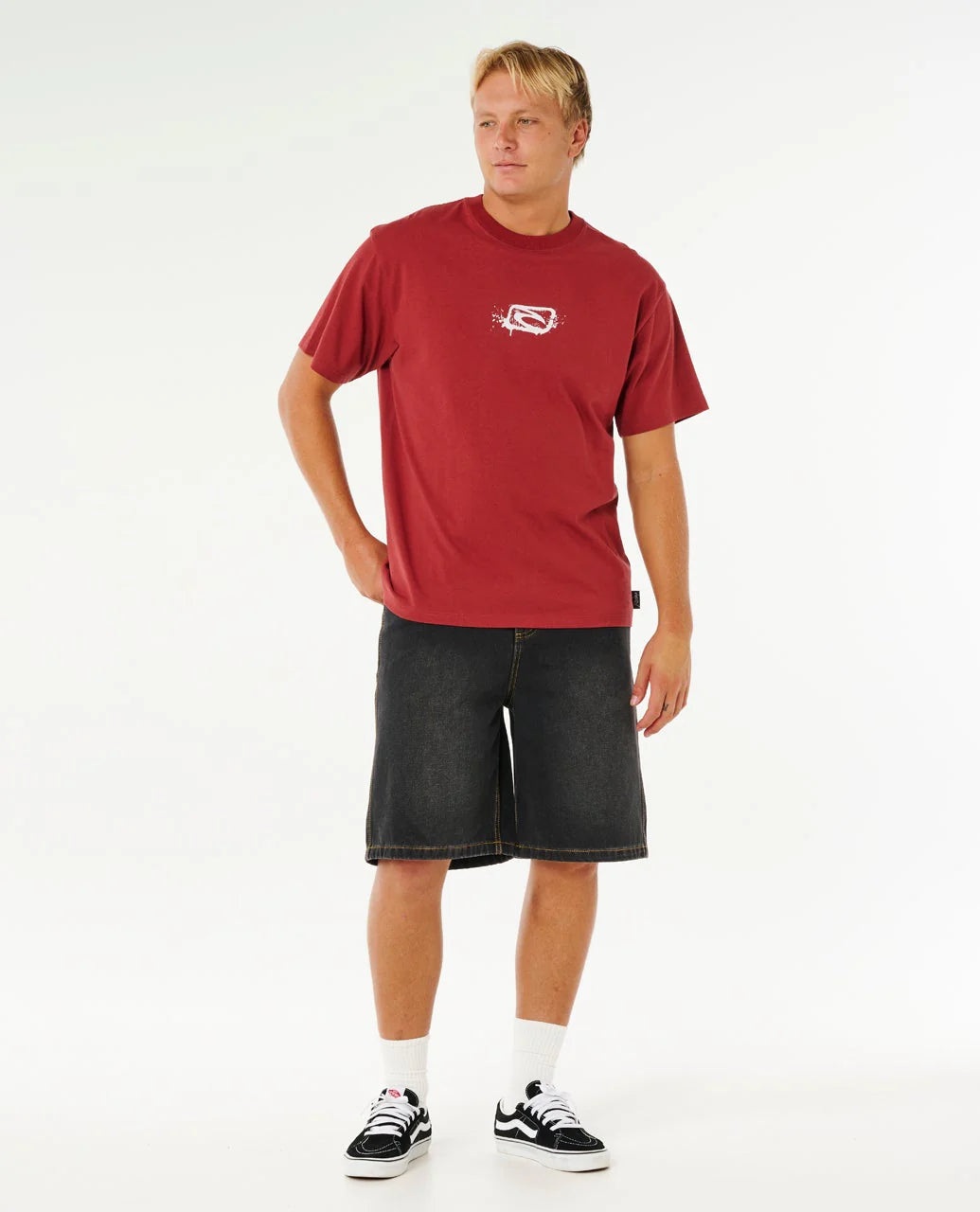 Ripcurl Inner Vision Spray T-Shirt - Merlot