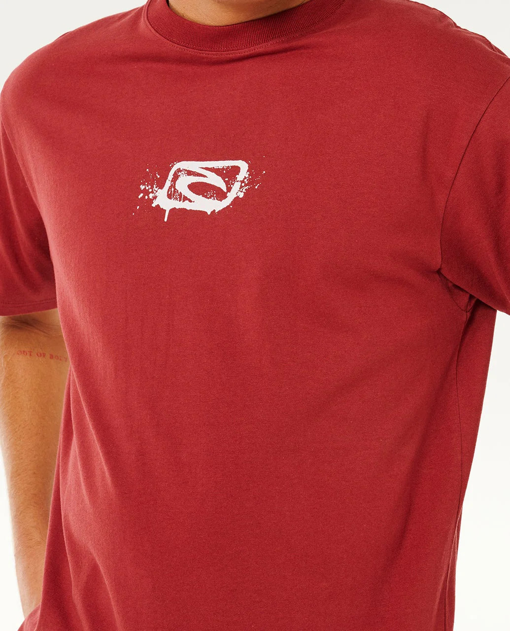 Ripcurl Inner Vision Spray T-Shirt - Merlot