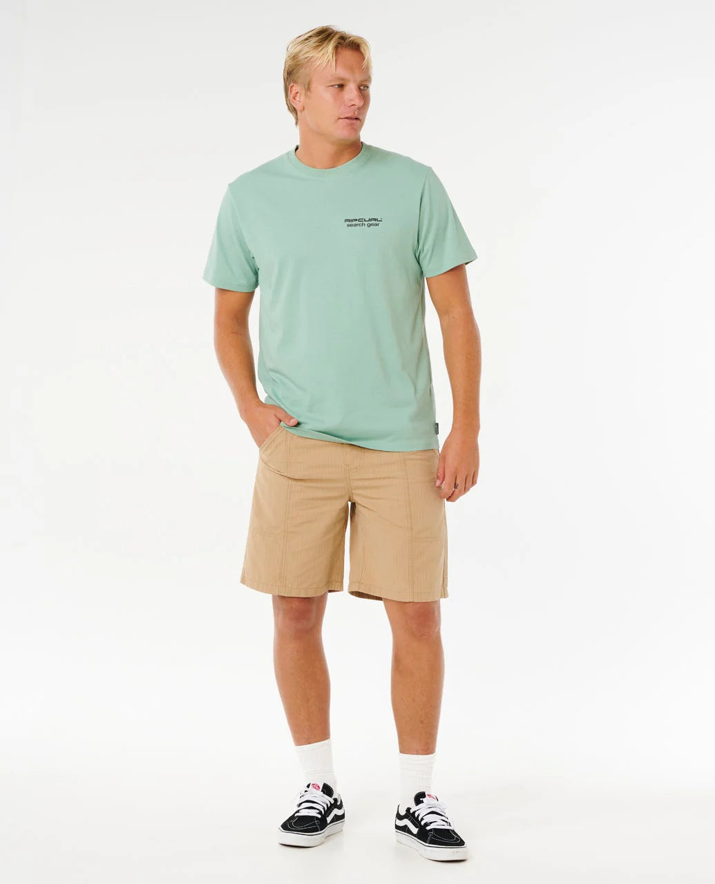 Ripcurl T-Shirt Vaporcool Search Peak - Aloe