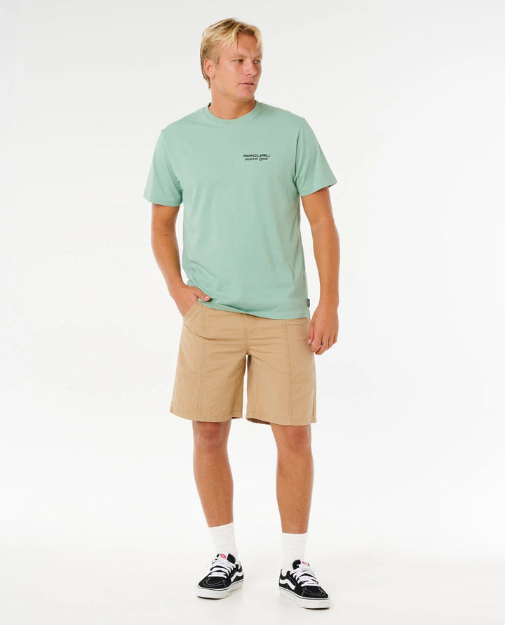 Ripcurl T-Shirt Vaporcool Search Peak - Aloe