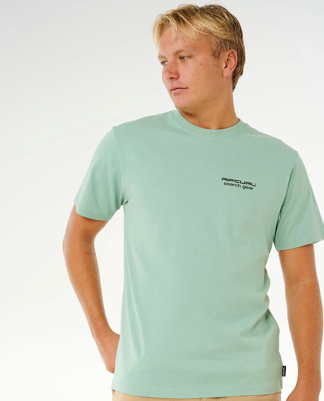 Ripcurl T-Shirt Vaporcool Search Peak - Aloe