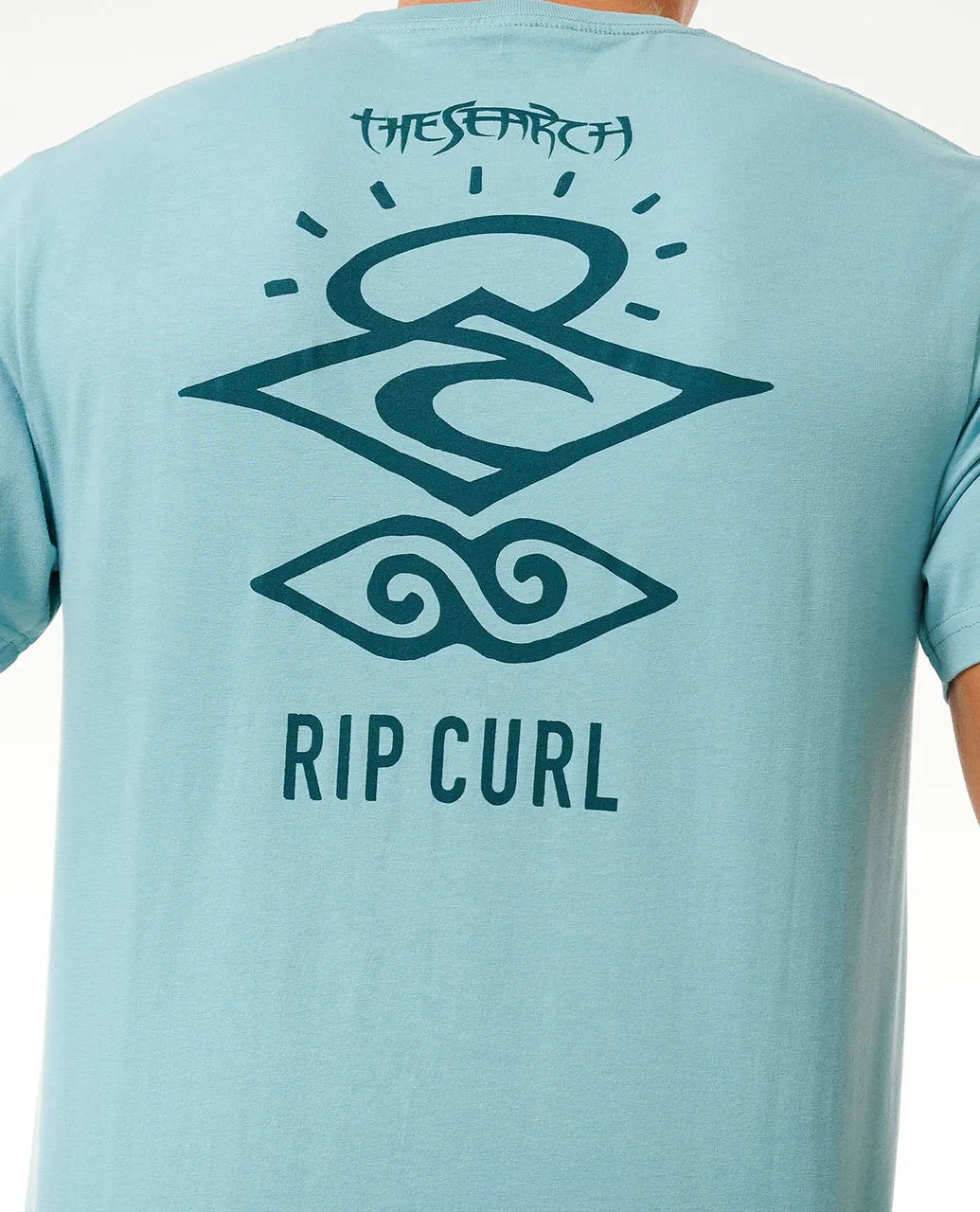 Ripcurl Search Icon T-Shirt - Dusty Blue