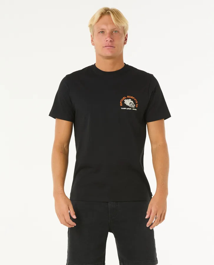 Ripcurl Desti Animals T-Shirt - Black