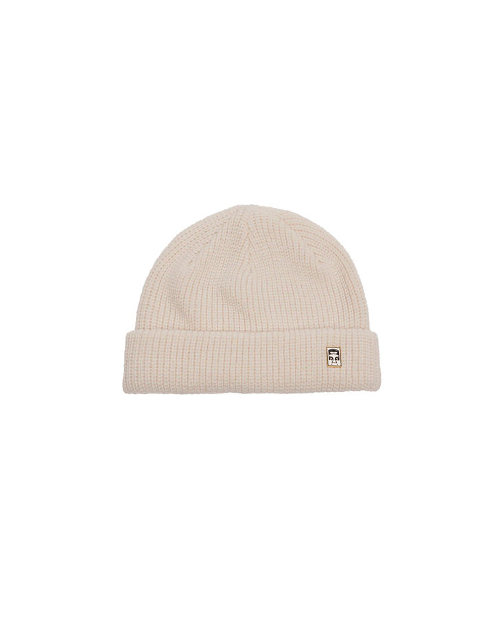 Obey Micro Beanie - Blanc Beige