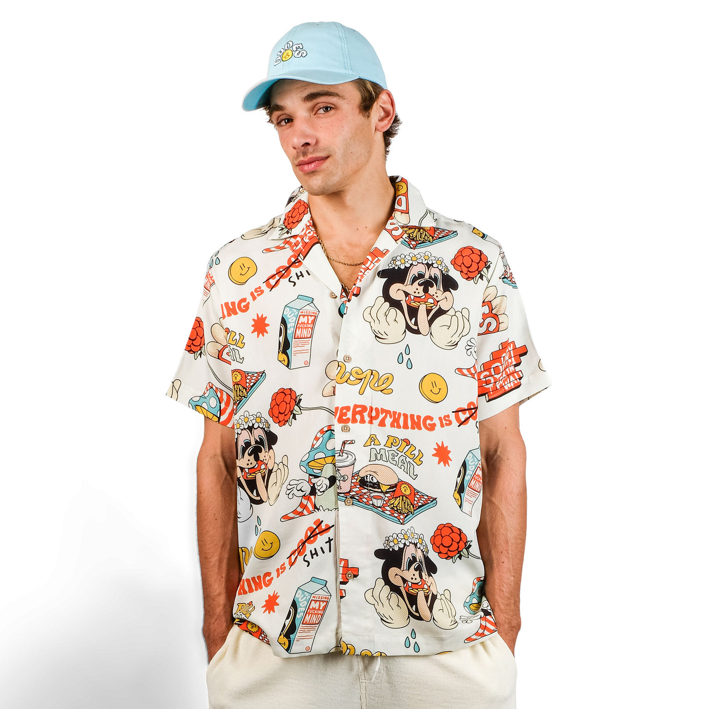 The Dudes A Pill Meal Shirt Hemd - Multicolor