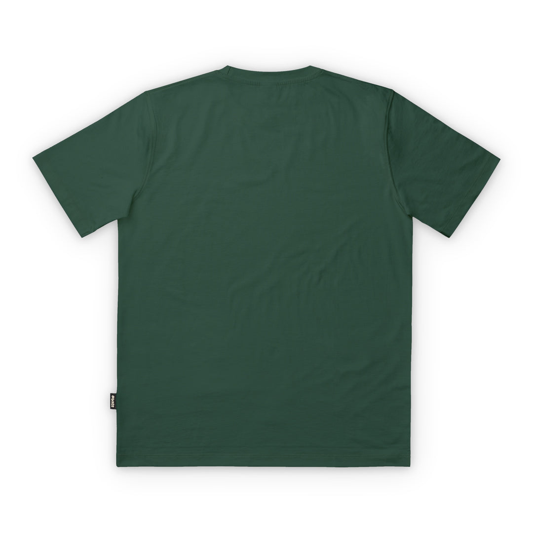 The Dudes Soup Drinking T-shirt - Bottle Green