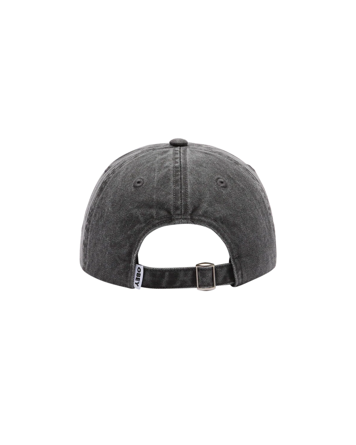 Obey PIGMENT BOLD STRAPBACK 6 Panel Strapback - Pigment Black