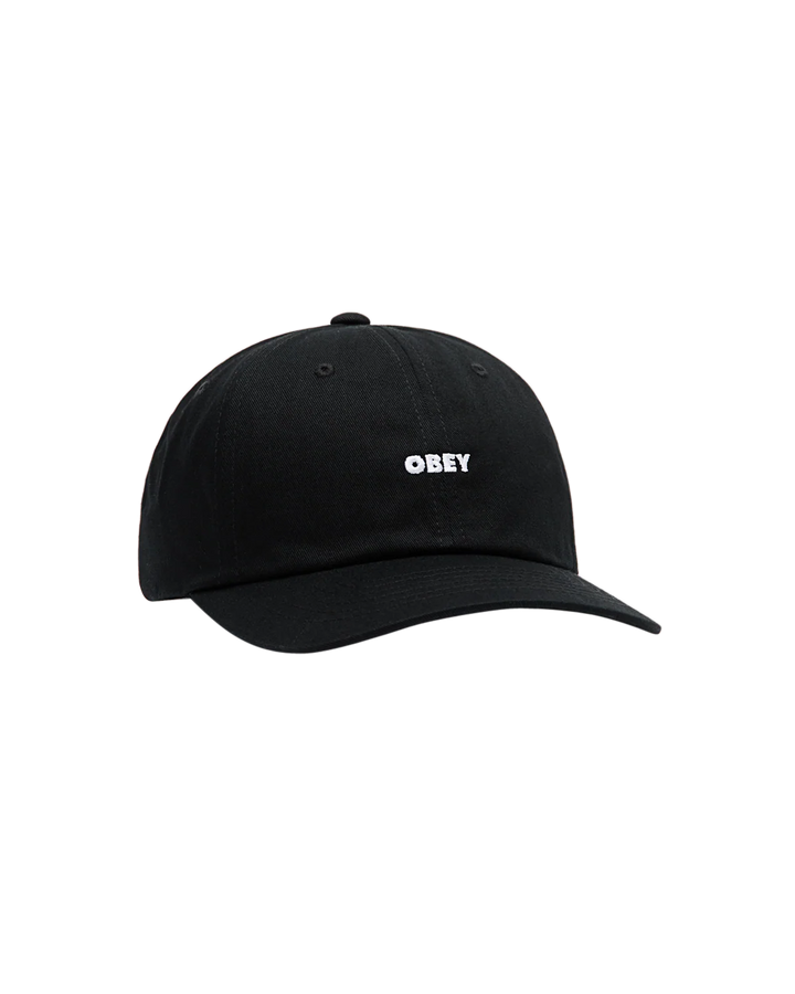 Obey BOLD CURVE STRAPBACK - Black