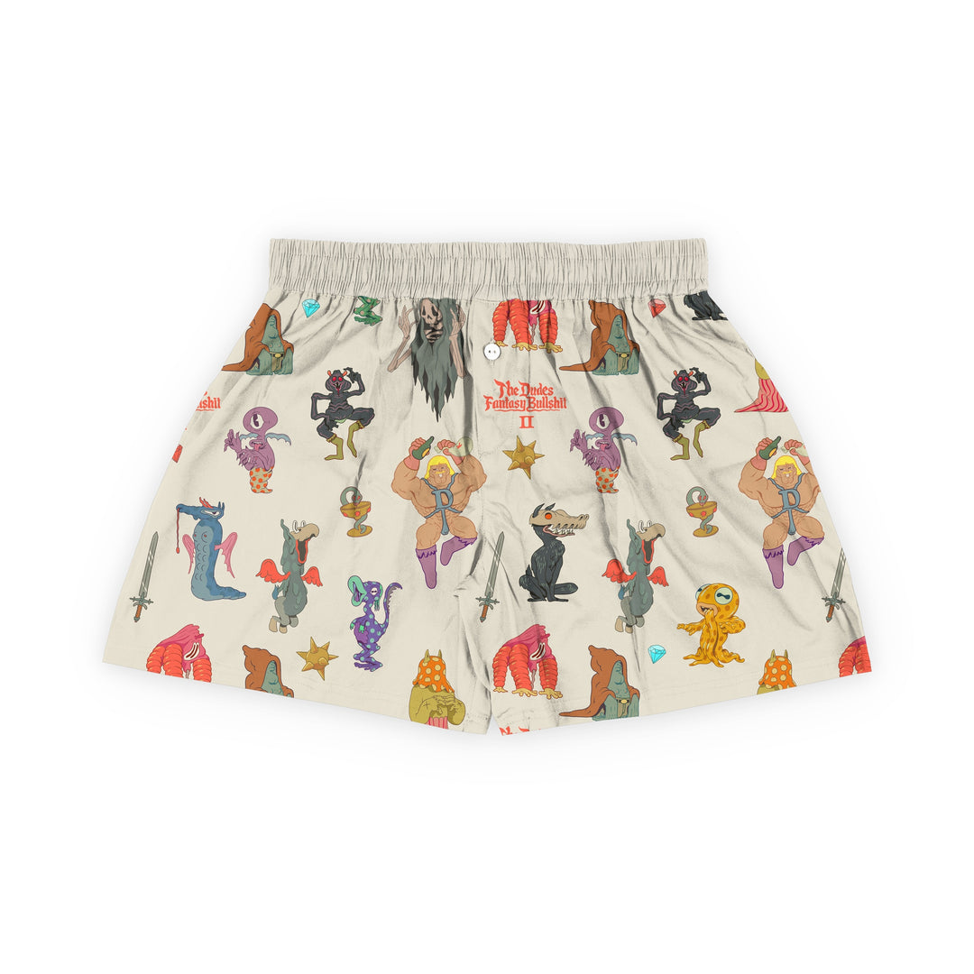 The Dudes Friends And Foes II Boxer Short - Beige