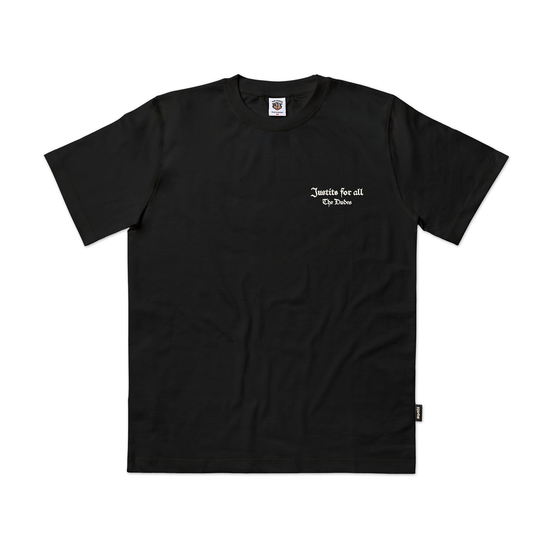The Dudes Justits T-Shirt - Black/White