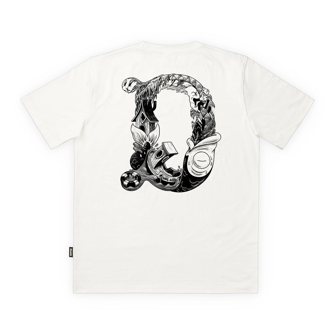 The Dudes Big D T-Shirt - White