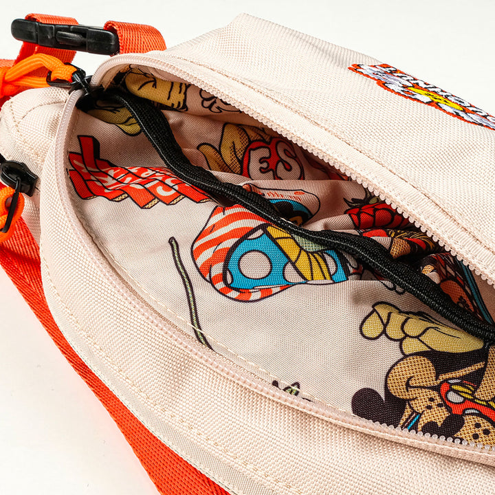 The Dudes x Doughnut Christopher Seattle Cream Hip Bag - Creme