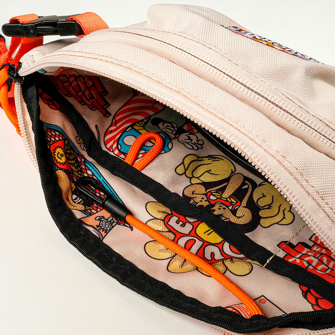 The Dudes x Doughnut Christopher Seattle Cream Hip Bag - Creme