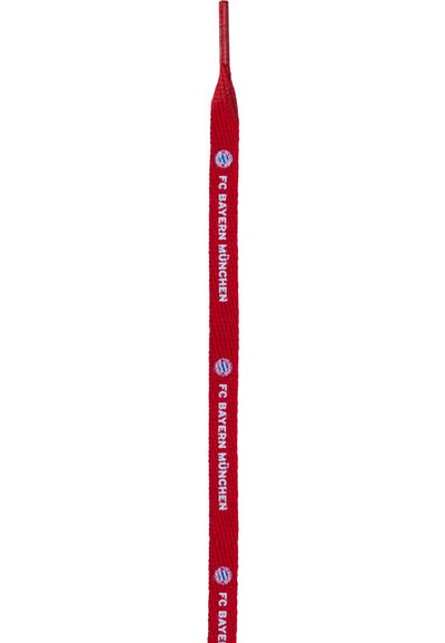 Tubelaces White Flat Schnürsenkel 10504 FC Bayern