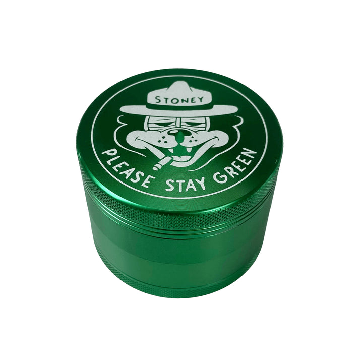 The Dudes Stay Green Grinder Bottlegreen