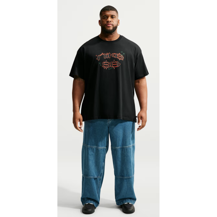 Nike SB T-shirt 4428 - Black/Orange 010