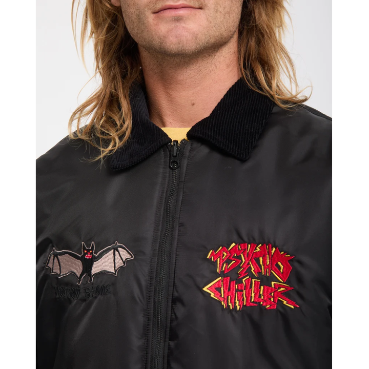 Volcom Ozzy Wendbare Bomberjacke - Black