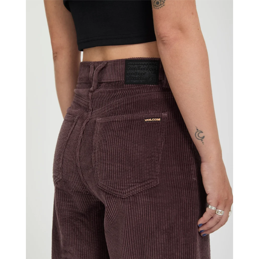 Volcom Weellow II Cordhose - Raisin