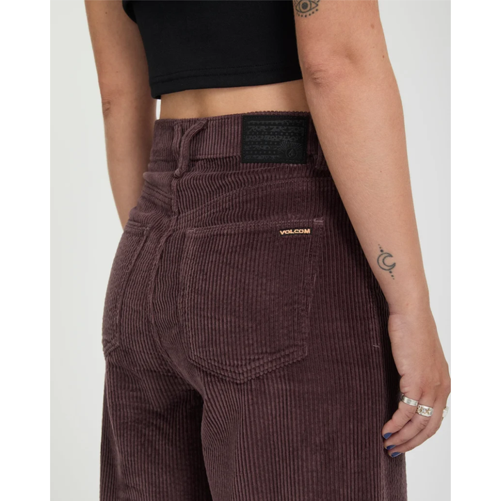 Volcom Weellow II Cordhose - Raisin