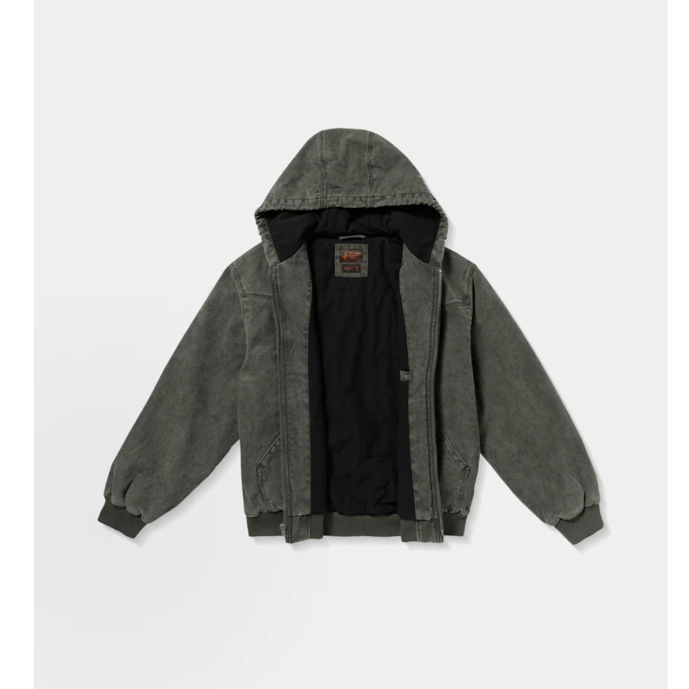 Volcom Hamilstorm Jacke - Rinsed Black Olive