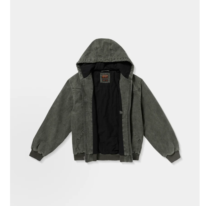 Volcom Hamilstorm Jacke - Rinsed Black Olive