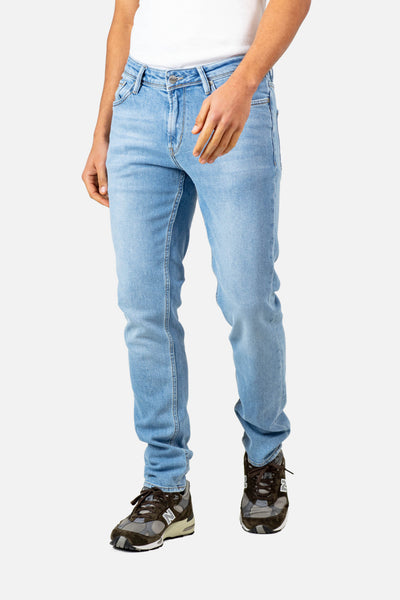 Reell Spider Slim Tapered Fit Jeans - Light Blue Stone