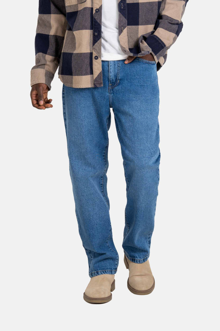 Reell Rave Jeans - Classic Mid Blue