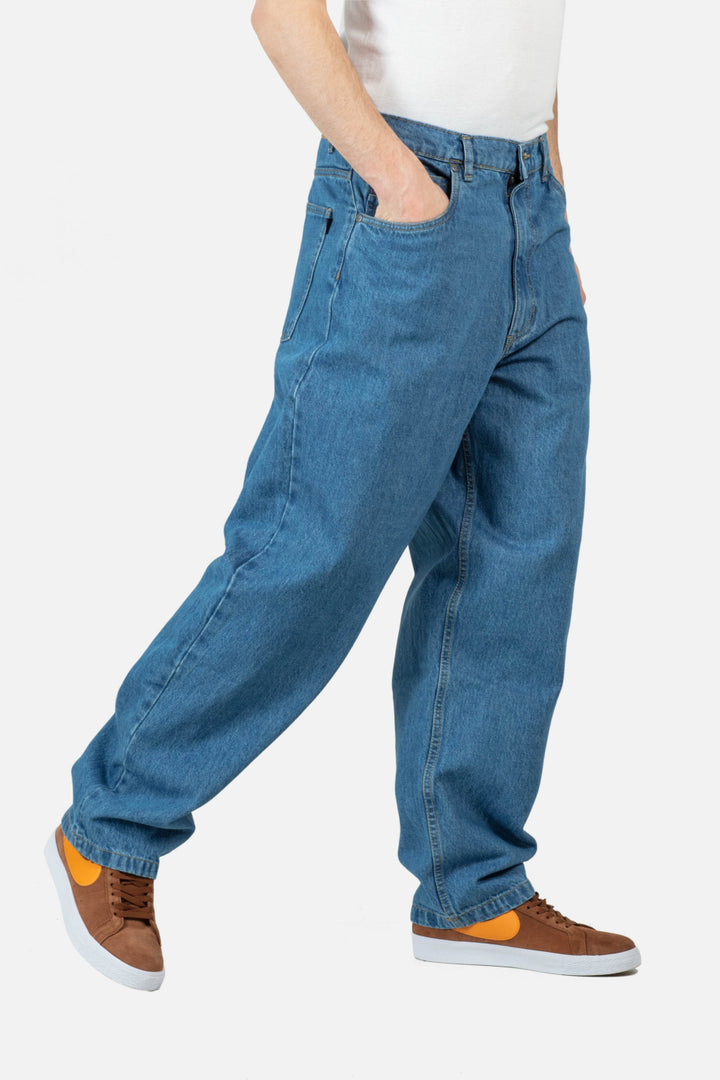 Reell Baggy Jeans - Origin Mid Blue