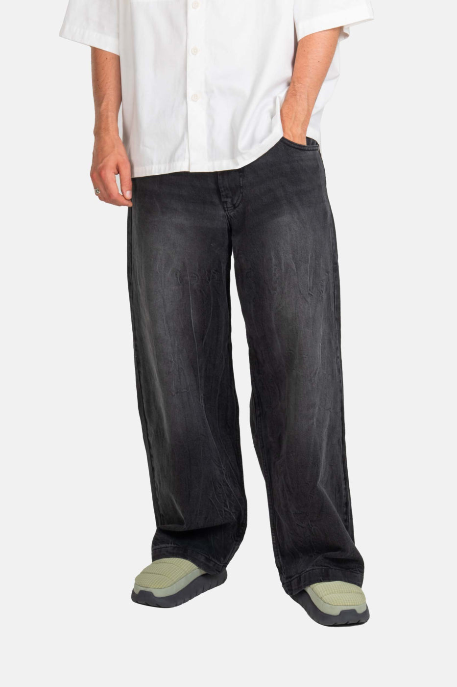 Reell Giant Baggy Black Grey Wash