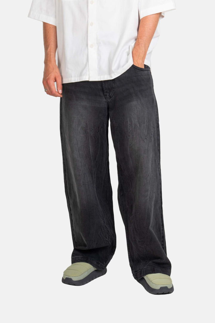 Reell Giant Baggy Black Grey Wash