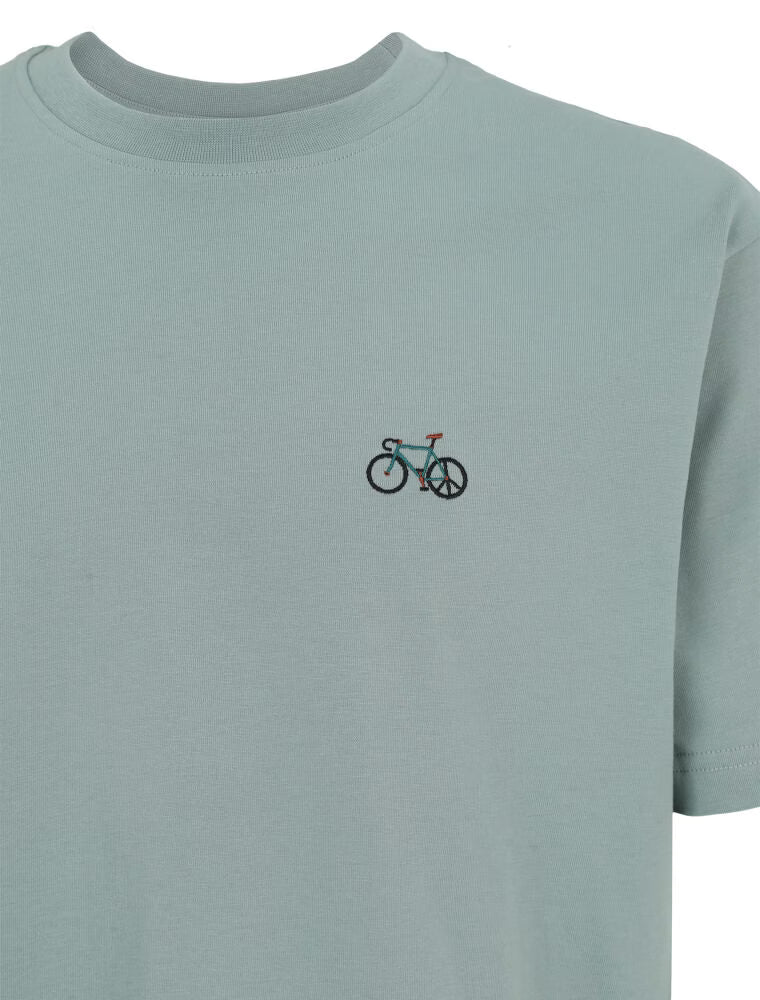 Iriedaily Peaceride Emb T-Shirt - Dark Slate
