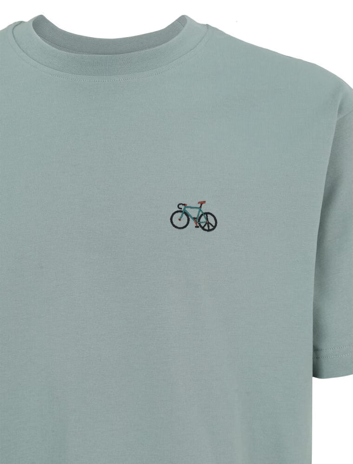 Iriedaily Peaceride Emb T-Shirt - Dark Slate