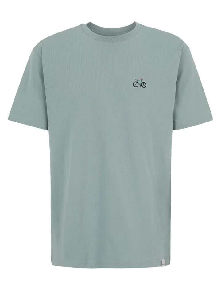 Iriedaily Peaceride Emb T-Shirt - Dark Slate