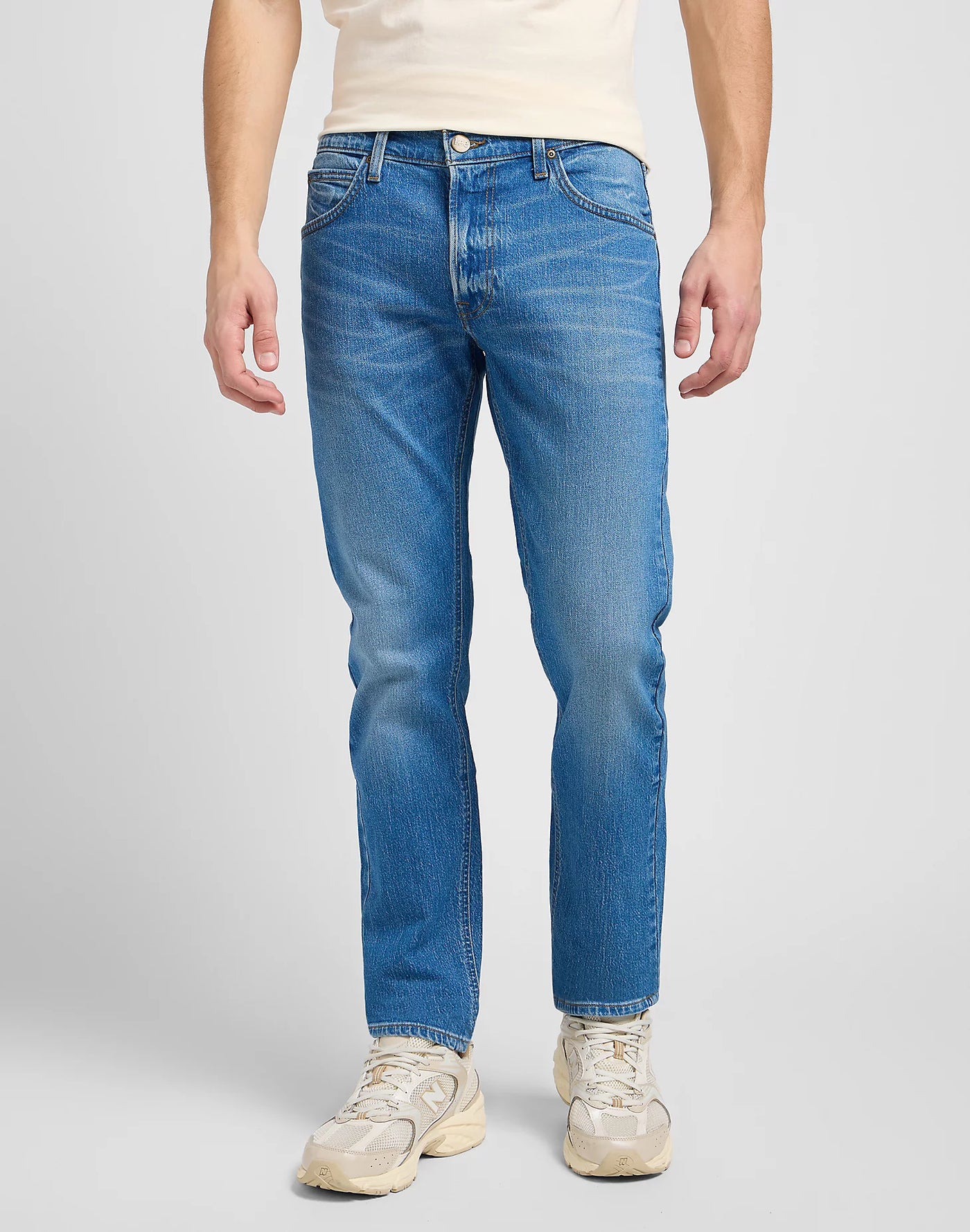 DAREN ZIP FLY JEANS - Indigo Vintage