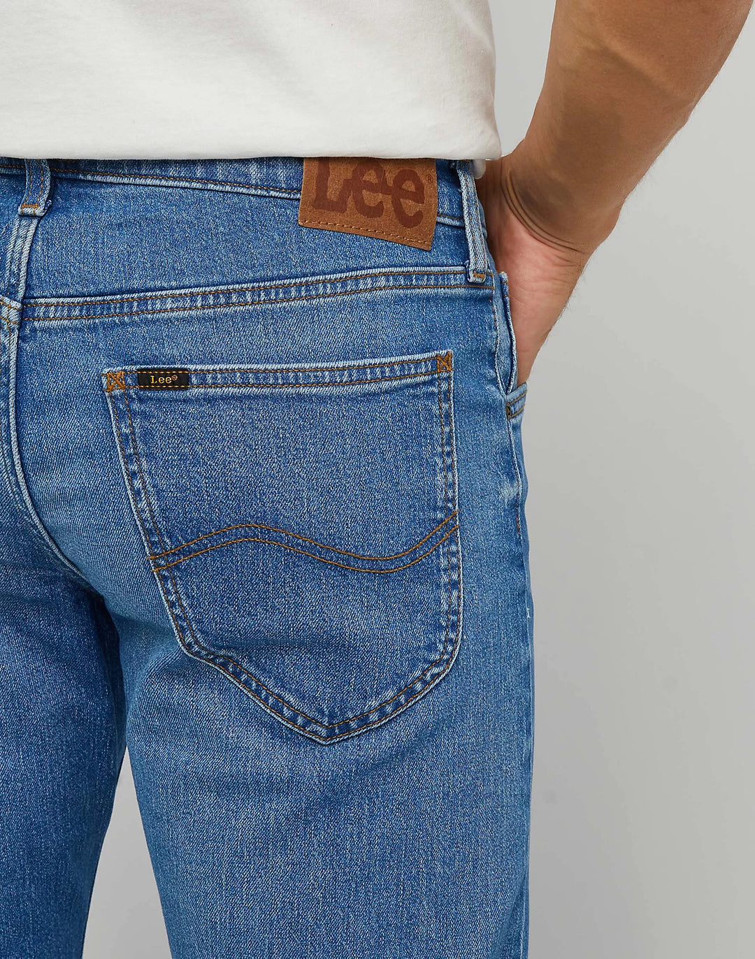 Lee DAREN ZIP FLY JEANS - Indigo Vintage
