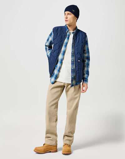 Wrangler 13MWZ Jeans - Prewashed Tan